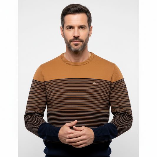Rowan | Men’s Striped Knit Pullover