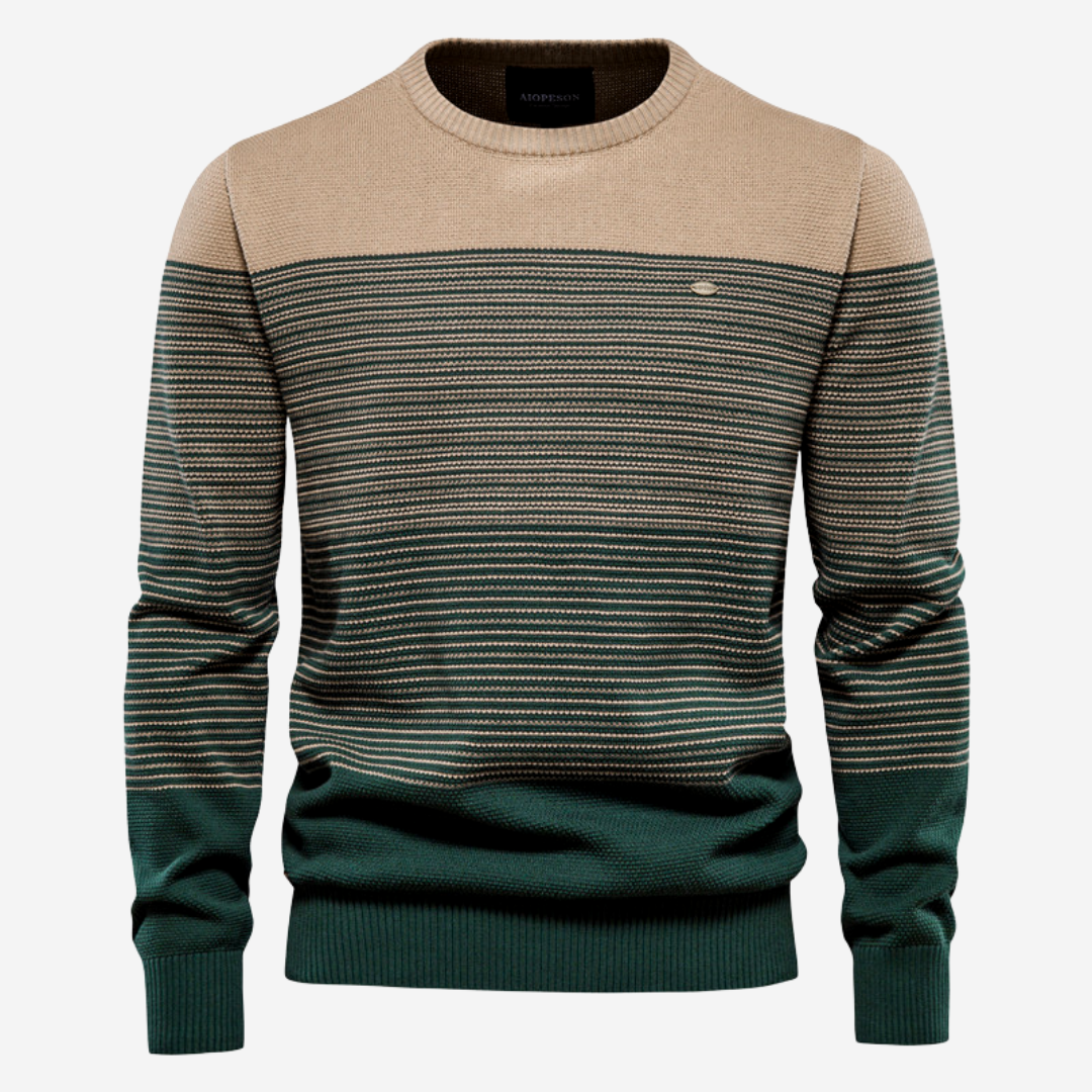 Rowan | Men’s Striped Knit Pullover