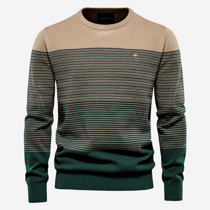 Rowan | Men’s Striped Knit Pullover