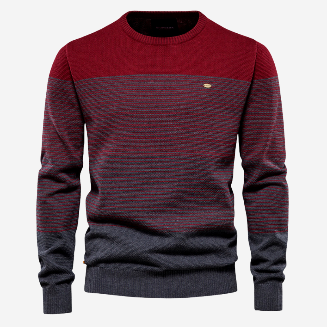 Rowan | Men’s Striped Knit Pullover