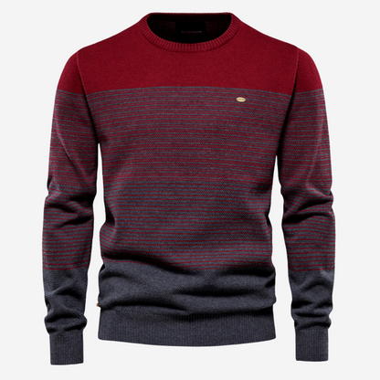 Rowan | Men’s Striped Knit Pullover