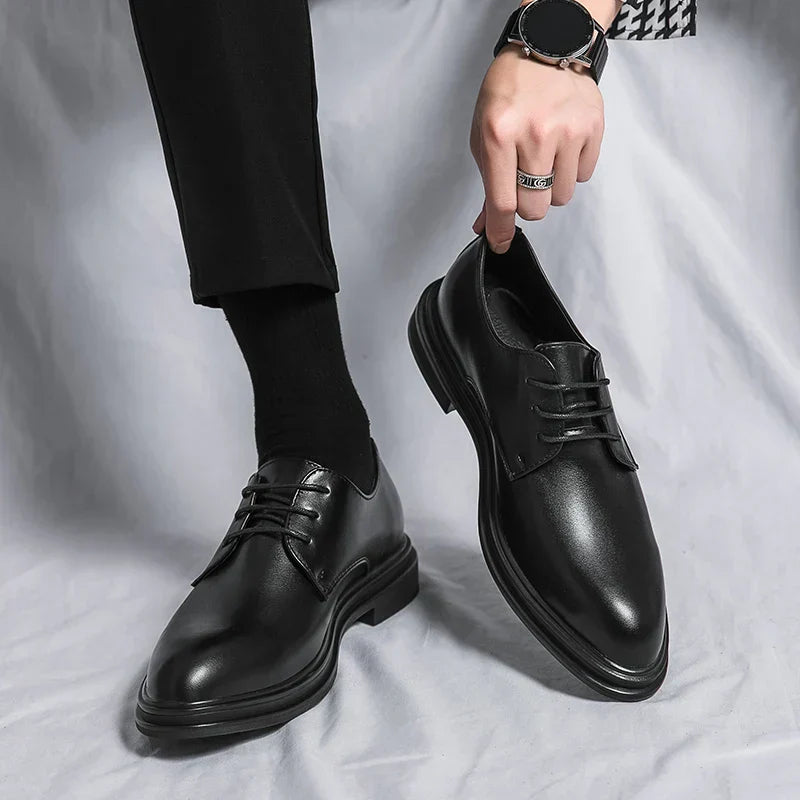Cavello | Men’s Classic Leather Lace-Up Shoes