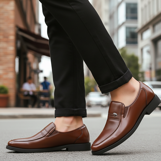 Orsino | Men’s Leather Slip-On Loafers