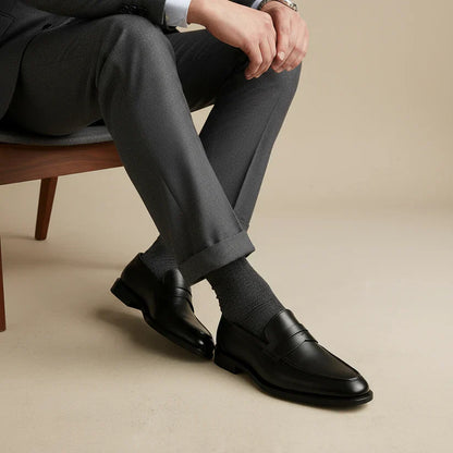 Valerio | Men’s Leather Penny Loafers