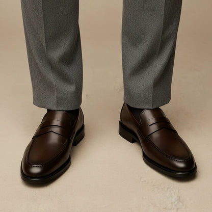 Valerio | Men’s Leather Penny Loafers